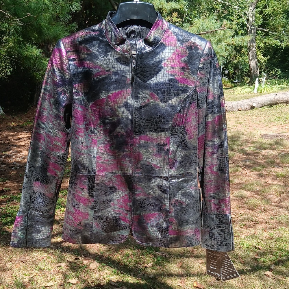 Pamela McCoy Genuine Leather Jacket